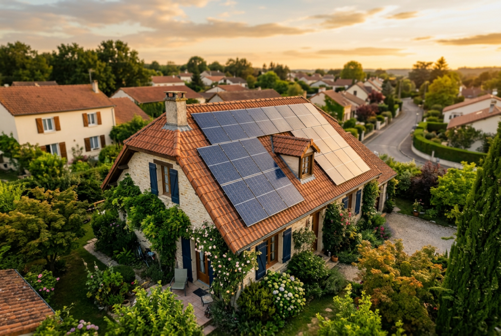 Panneaux solaires en autoconsommation : amorti en combien d&rsquo;années en 2026 ? (calcul réel)