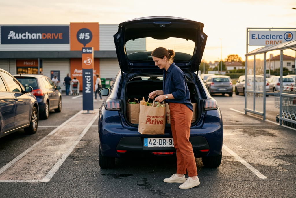Drive, magasin ou livraison à domicile : qui est vraiment le moins cher pour tes courses en 2026 ?
